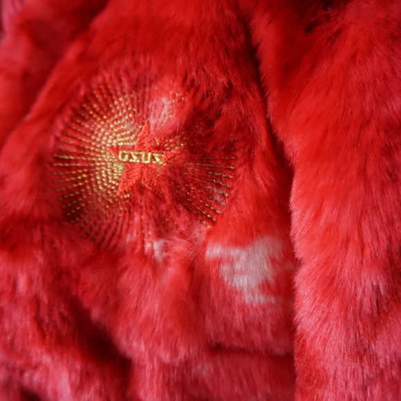 GSUS Industries Sweet Candy Faux Fur Jacket - Picture 3 of 5